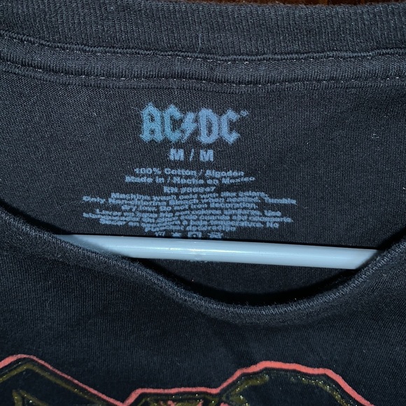EUC AC/DC black medium tee shirt - Picture 3 of 4